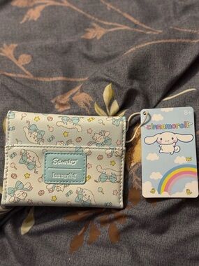 Loungefly Sanrio Cinnamoroll Pastel Blue Card Wallet